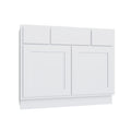 KCD Essential White Vanity Sink Base - 48" W - product photo