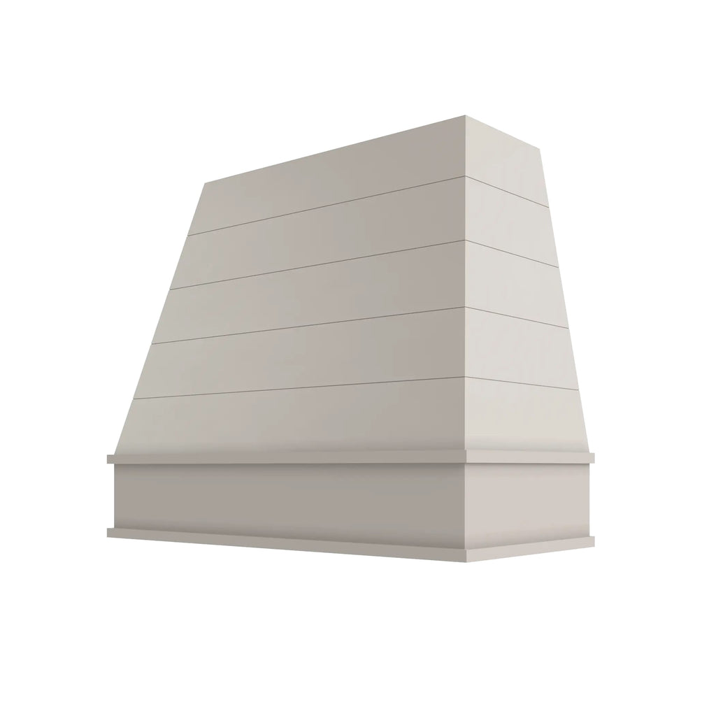 KCD Shaker Sand Tapered with Shiplap Hood Block Trim - 48" W x 48" H - product photo