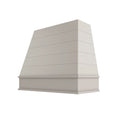 KCD Shaker Sand Tapered with Shiplap Hood Block Trim - 48" W x 48" H - product photo