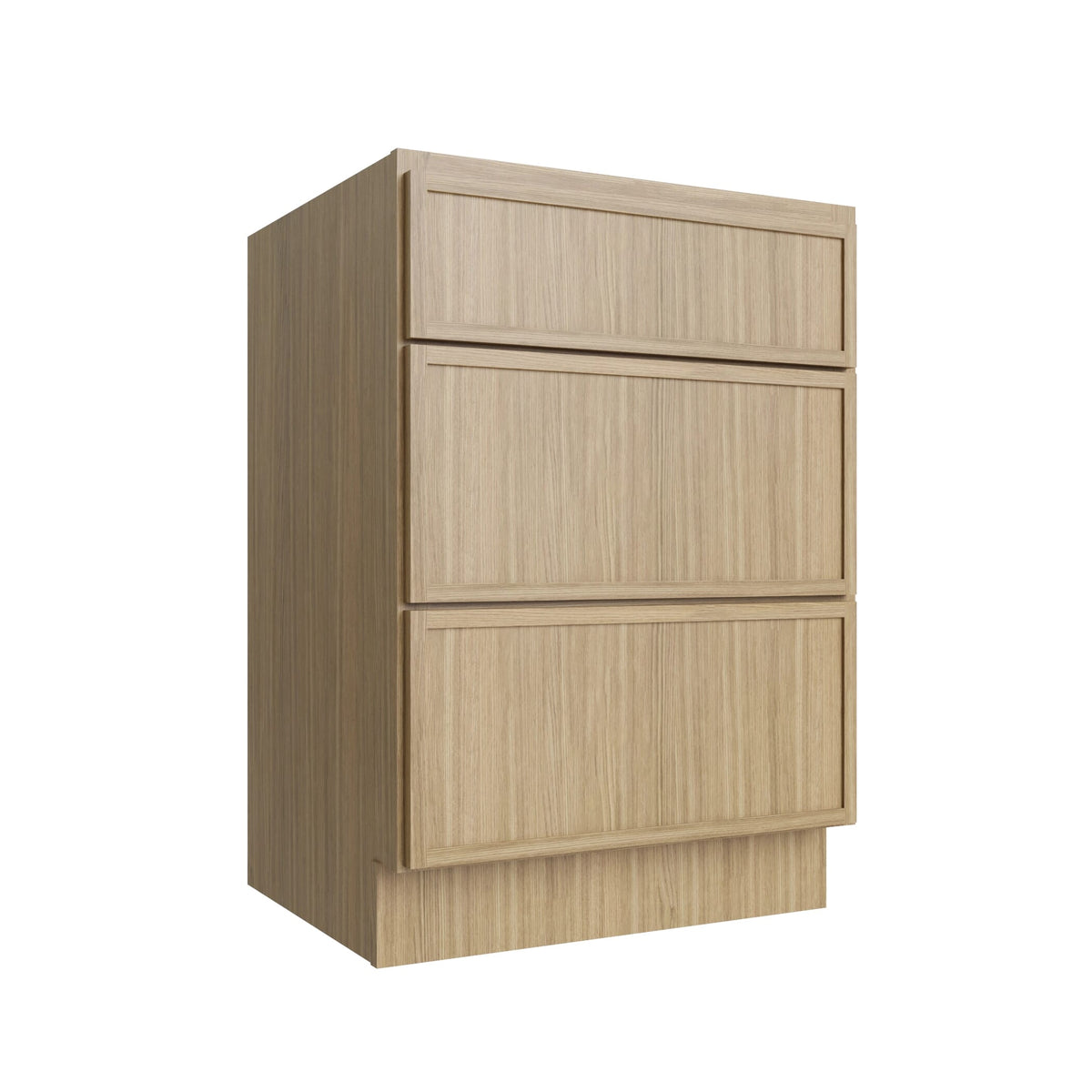 KCD Oslo Oak Vanity Drawer Base - 12" W - product photo
