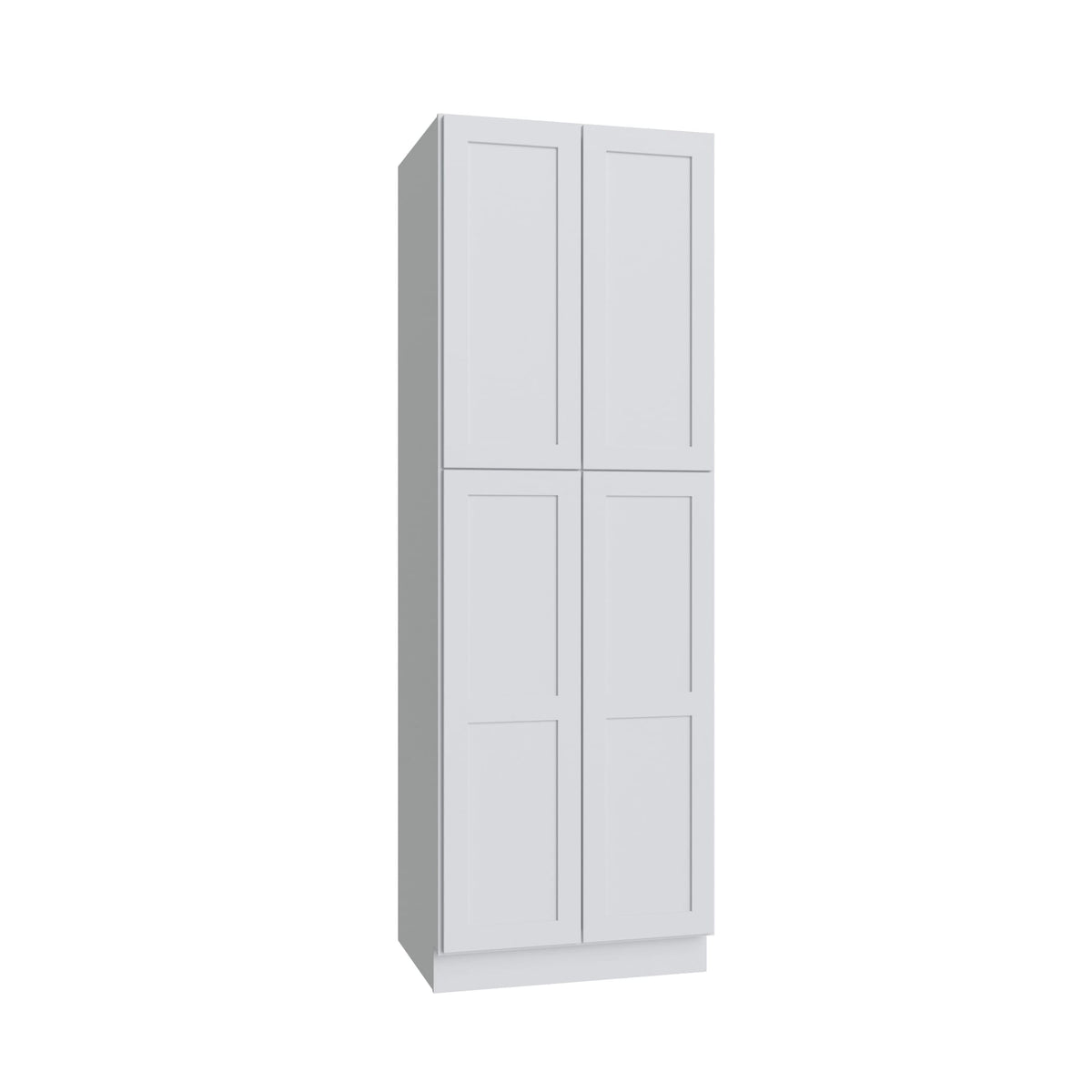 KCD Shaker Designer White Pantry - 24" W x 96" H - product photo