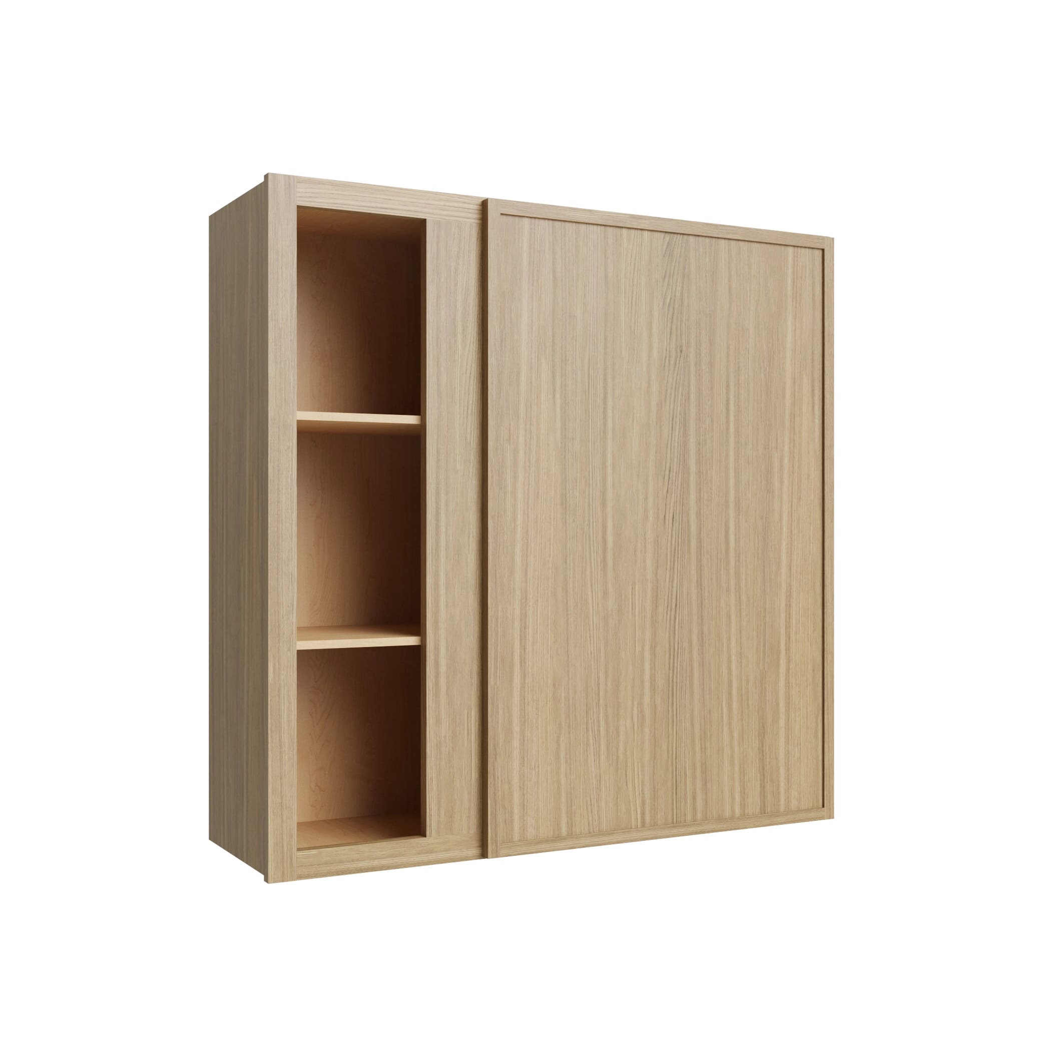 KCD Oslo Oak Blind Wall Cabinet - 30" W x 36" H - product photo