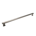 KCD Decorative Hardware Manhattan Appliance Pull 18" C/C Satin Nickel - product photo