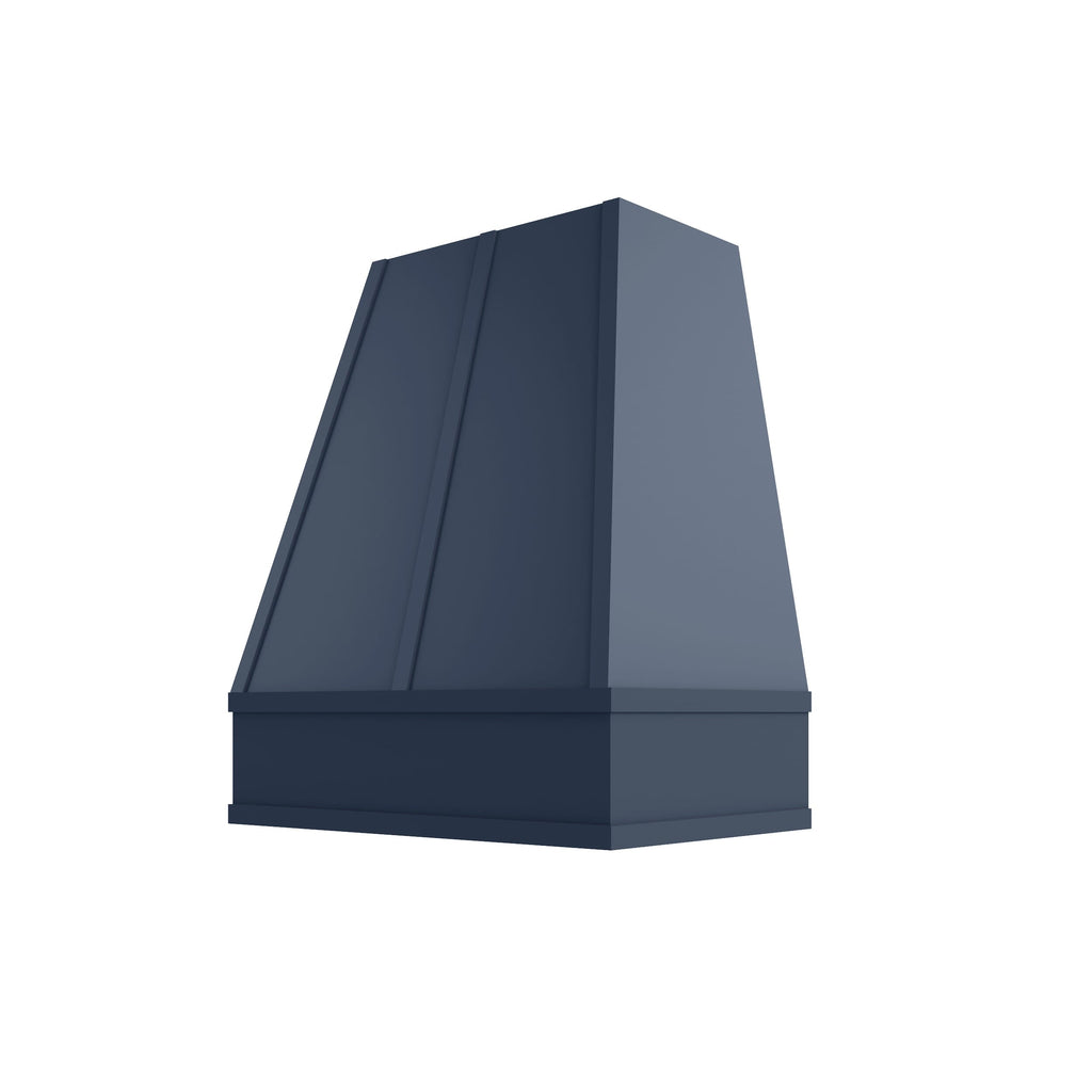 KCD Brooklyn Midnight Tapered Hood with Strapping Flat Trim - 30" W x 30" H - product photo
