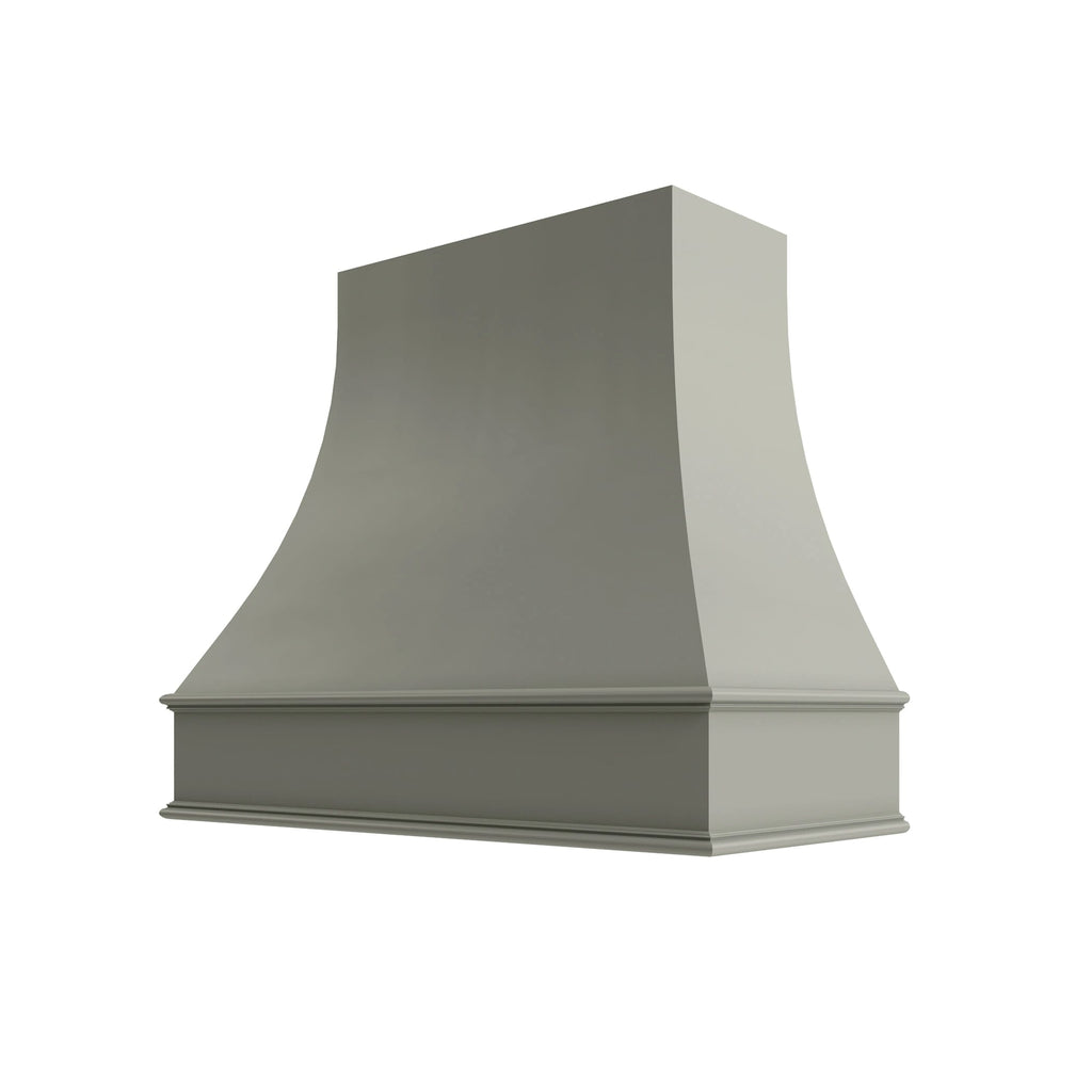 KCD Shaker Moss Curved Hood Classic Trim - 30" W x 30" H - product photo
