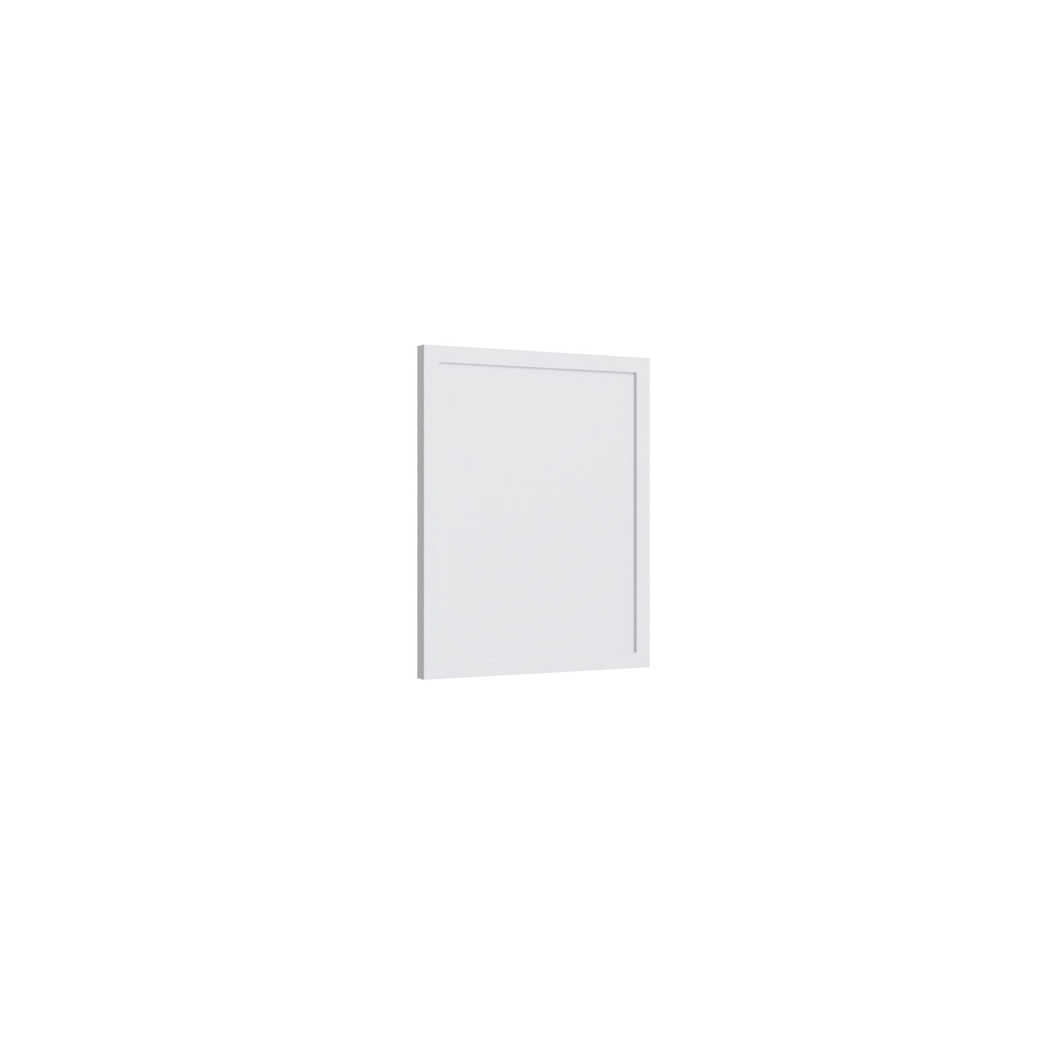 KCD Oslo White Decorative Wall Panel - 12" W x 15" H - product photo