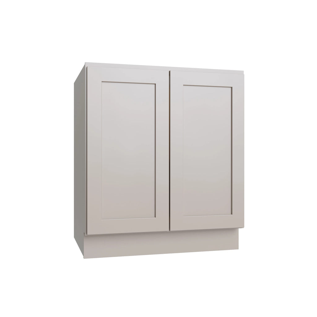 KCD Shaker Sand Full Height Double Door Base Cabinet - 33" W - product photo