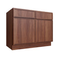 KCD Oslo Classic Walnut Double Door Standard Base Cabinet - 39" W - product photo