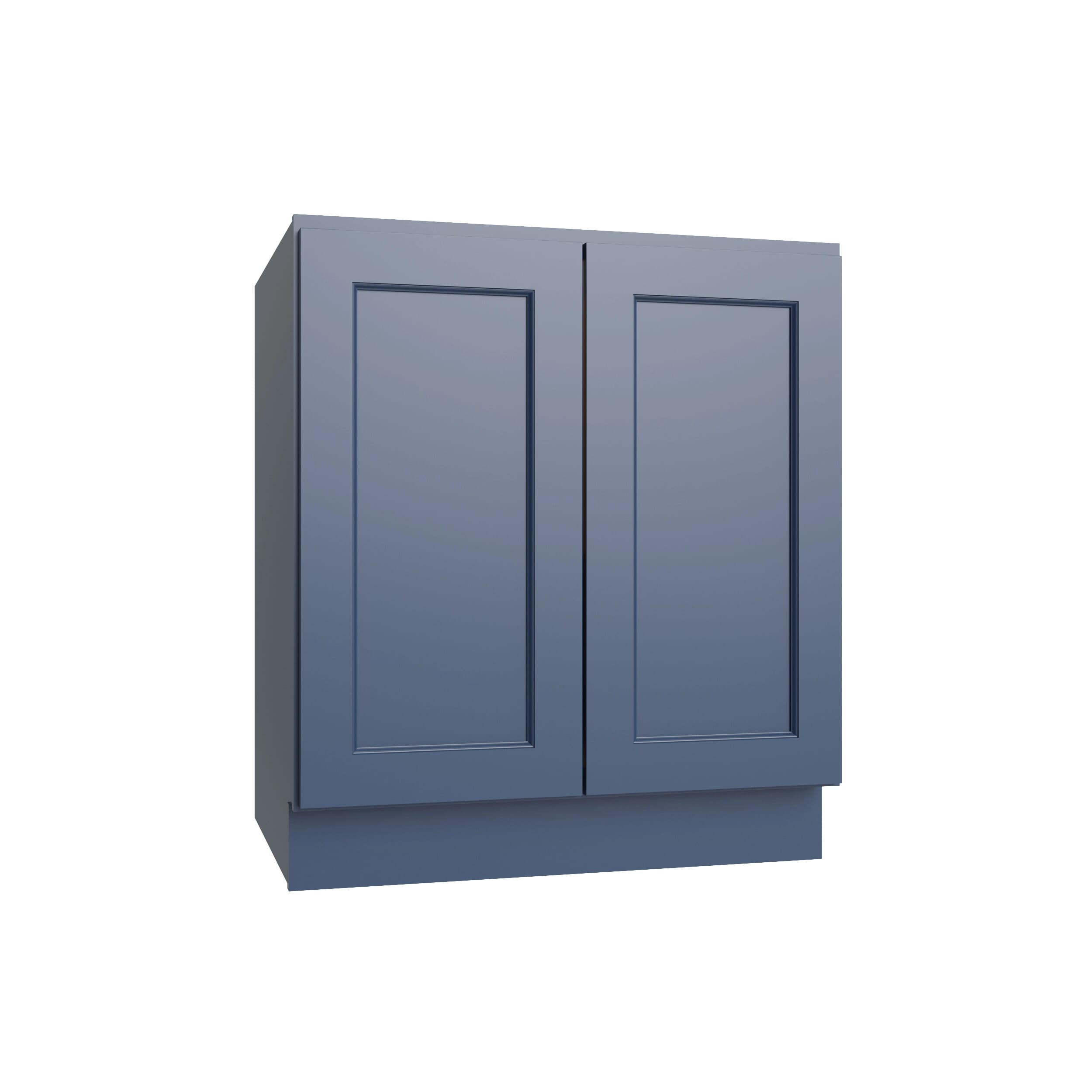 KCD Brooklyn Midnight Full Height Double Door Base Cabinet - 30" W - product photo