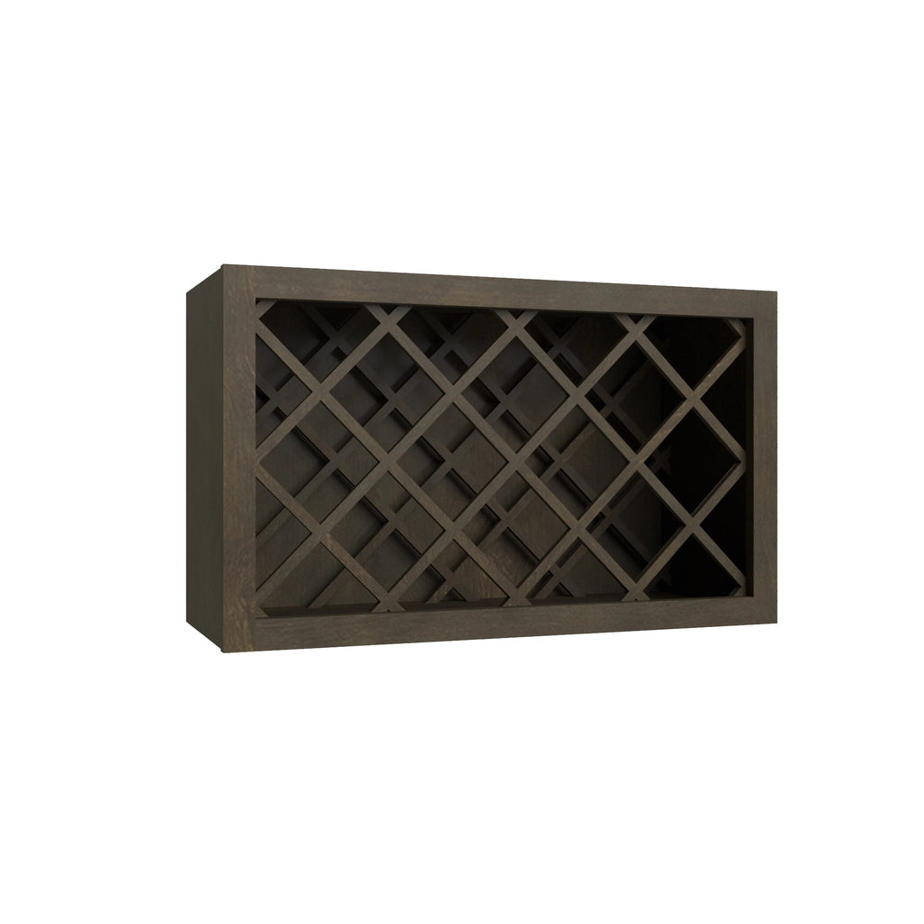 KCD Brooklyn Slate Wine Rack - 30" W x 18" H x 12" D - product photo