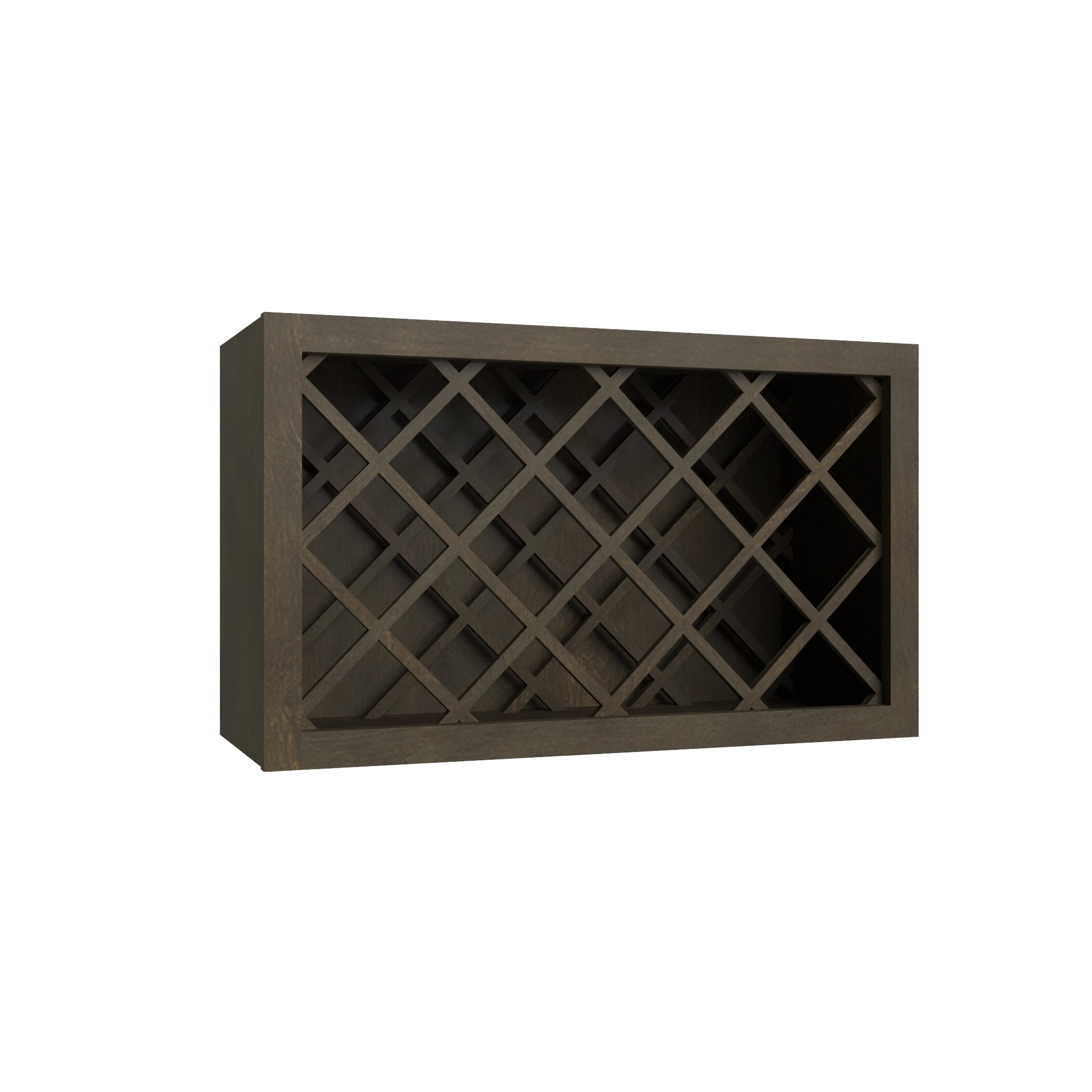 KCD Brooklyn Slate Wine Rack - 30" W x 18" H x 12" D - product photo