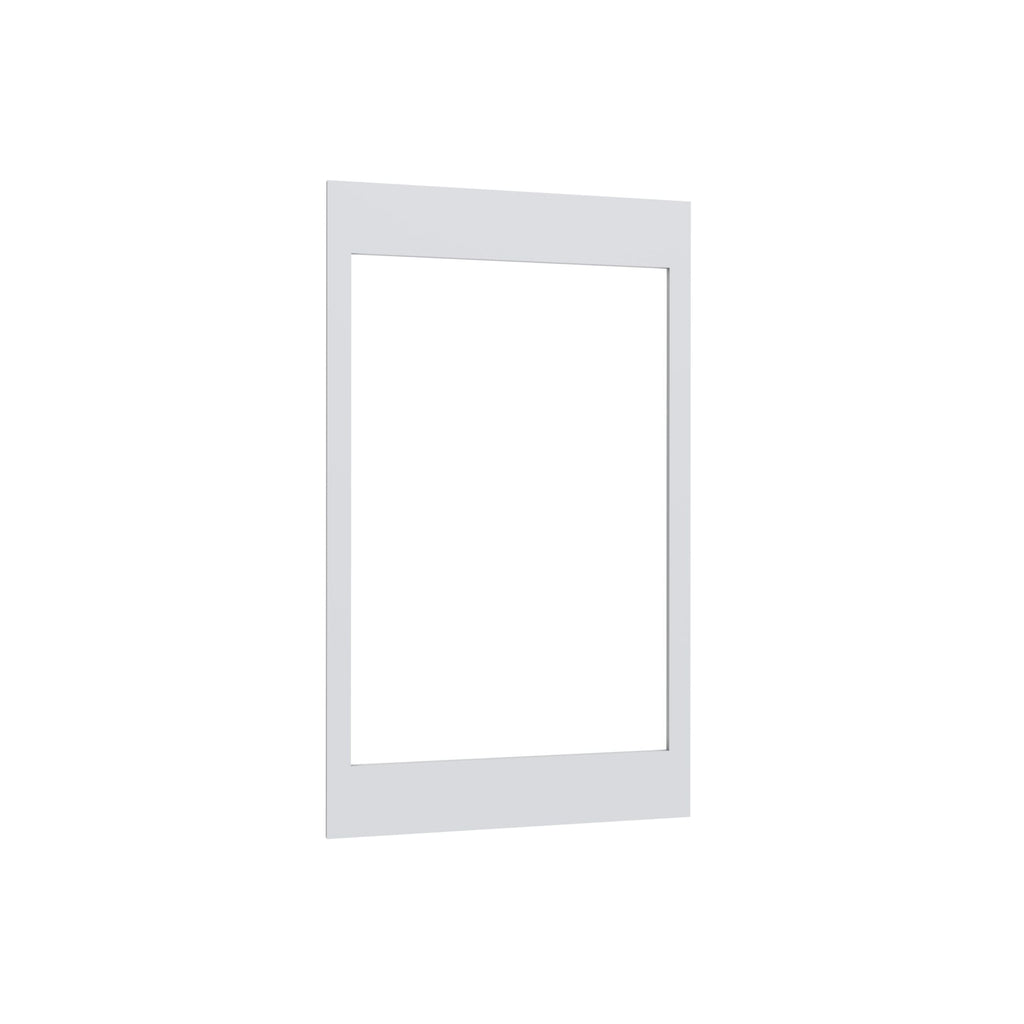 KCD Shaker Designer White Oven Cabinet Overlay Panel - 33" W x 55" H - product photo