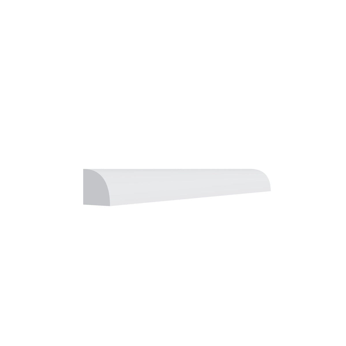 KCD Shaker Designer White Shoe Molding - product photo
