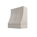 KCD Shaker Sand Sloped Hood with Strapping Flat Trim - 30" W x 30" H - product photo