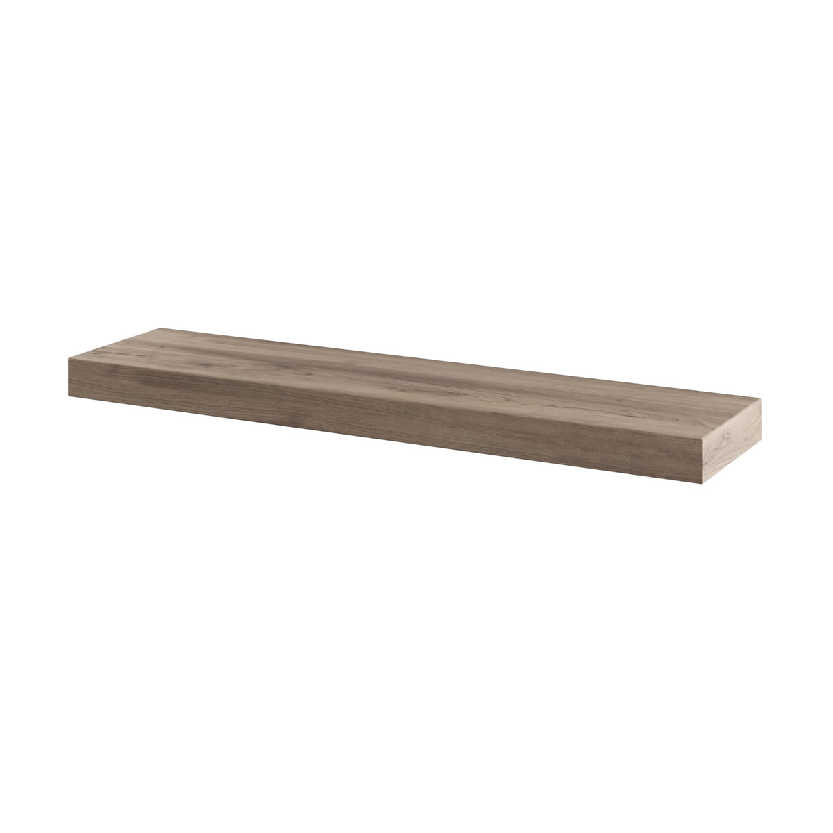 KCD Raw Walnut Floating Shelf - 12" D x 42" W - product photo