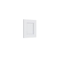 KCD Brooklyn Bright White Decorative Wall Panel - 12" W x 15" H - product photo