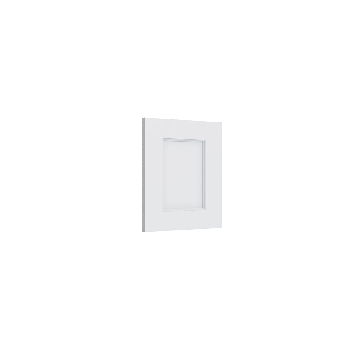 KCD Brooklyn Bright White Decorative Wall Panel - 12" W x 15" H - product photo
