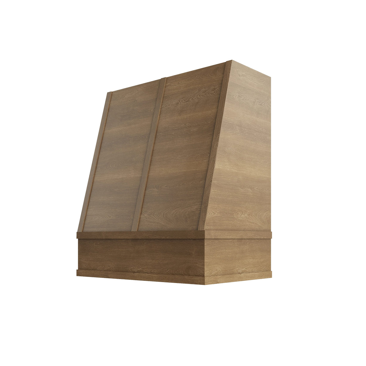 KCD Brooklyn Fawn Angled Hood with Strapping Flat Trim - 30" W x 30" H - product photo