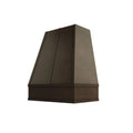 KCD Brooklyn Slate Tapered Hood with Strapping Flat Trim - 30" W x 30" H - product photo