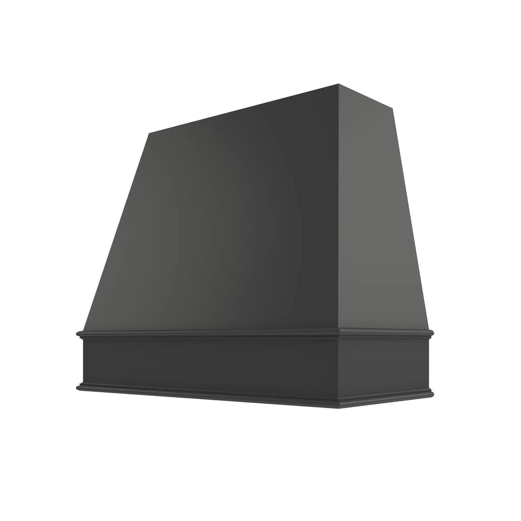 KCD Black Tapered Hood Classic Trim - 48" W x 48" H - product photo