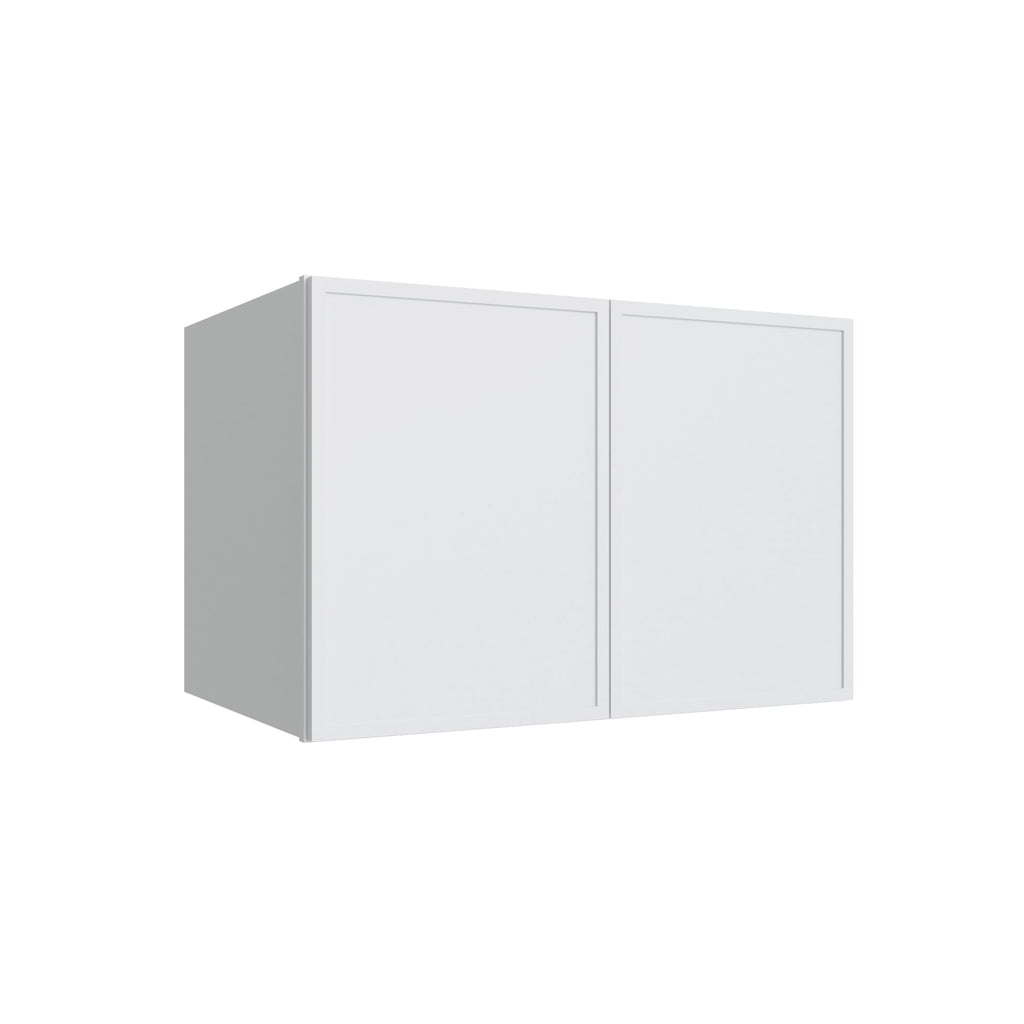 KCD Oslo White Deep Wall Cabinet - 33" W x 24" H x 24" D - product photo