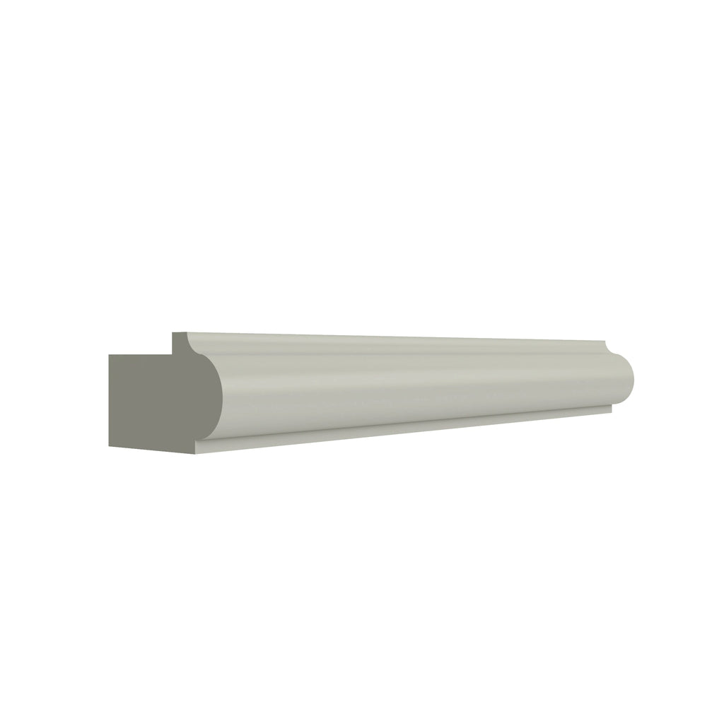 KCD Shaker Moss Bottom Edge Molding (Narrow Light Rail) - product photo