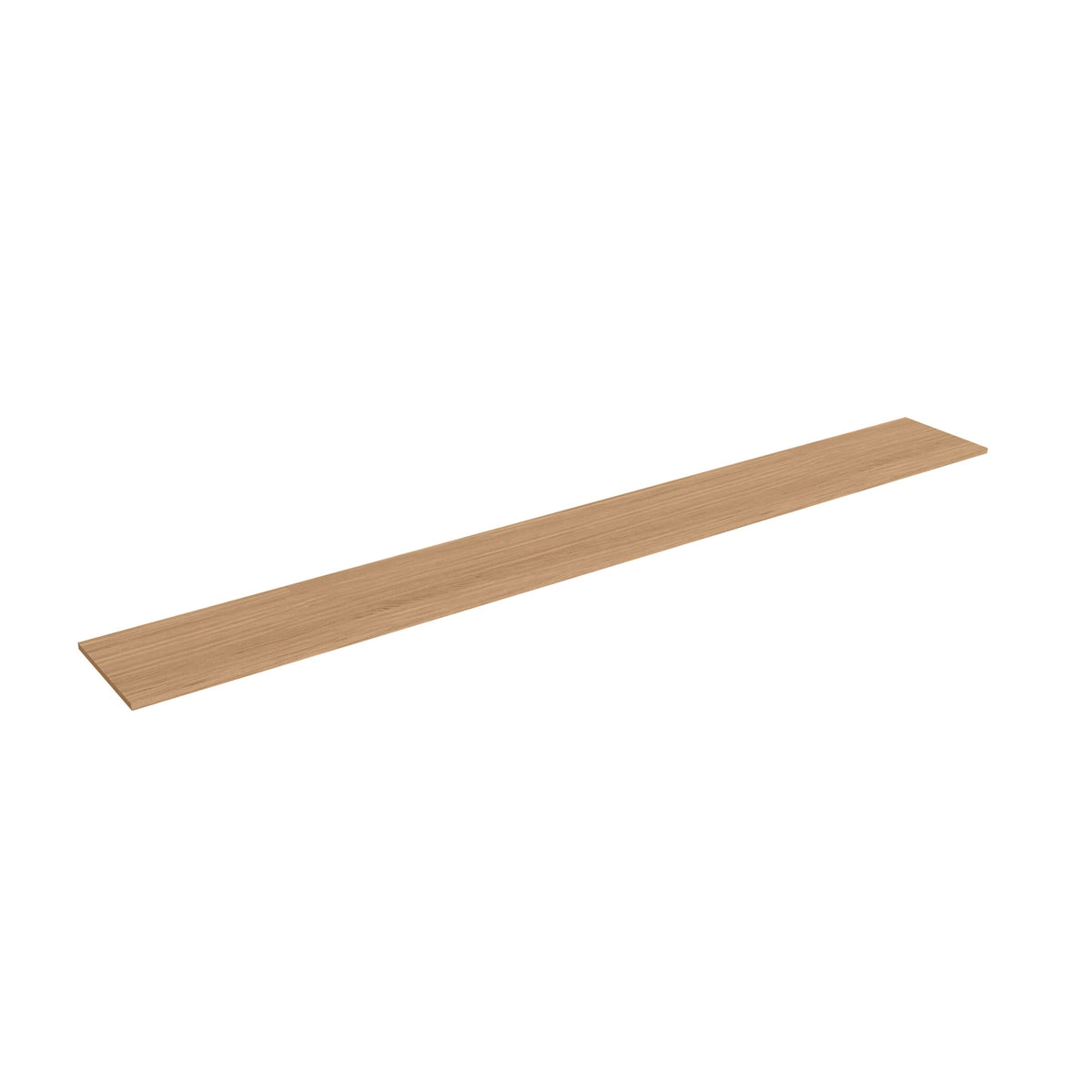 KCD Oslo Oak Shelf - 96" W x 12" D - product photo