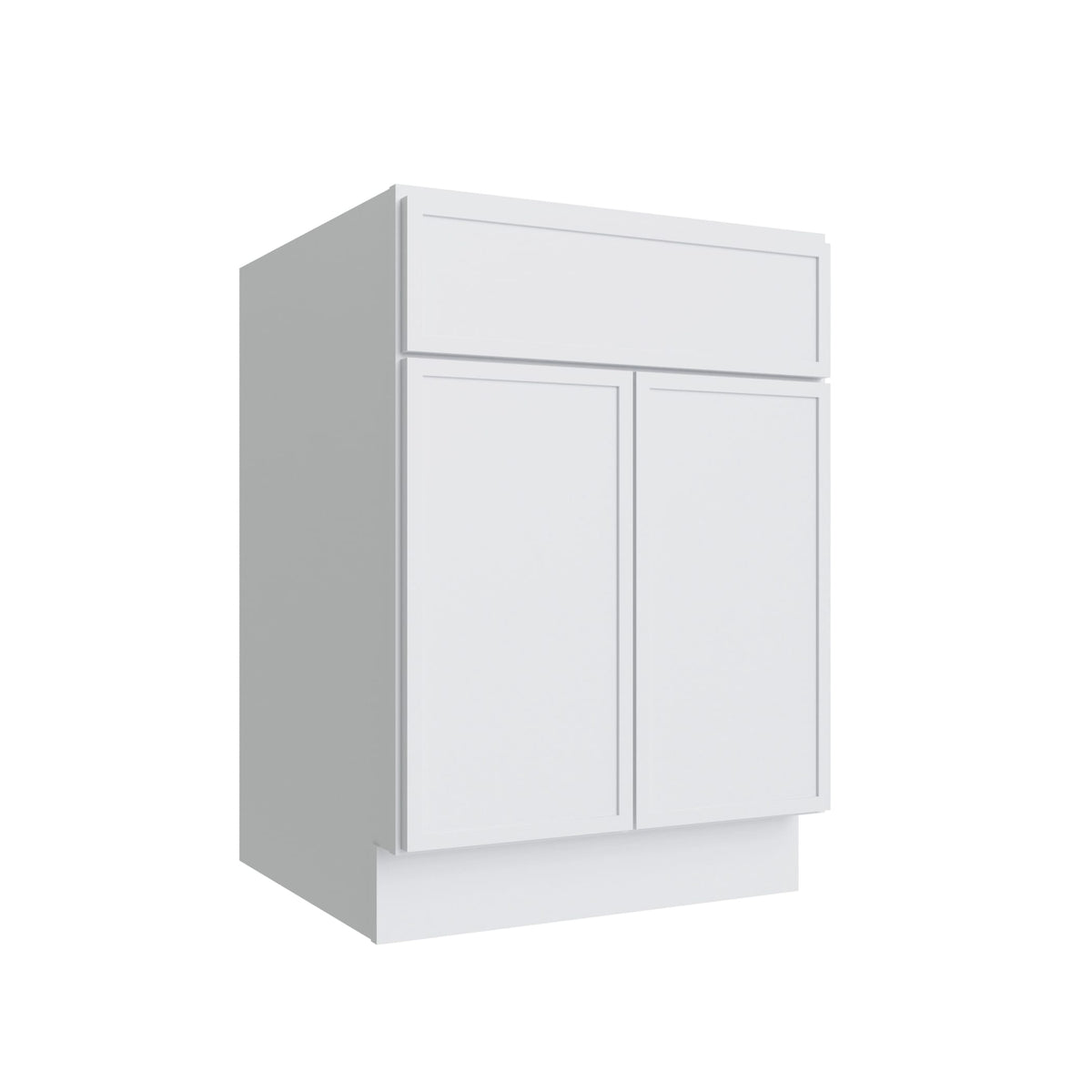 KCD Oslo White Double Door Vanity - 27" W - product photo