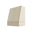 KCD Brooklyn Pearl Angled Hood with Strapping Flat Trim - 30" W x 36" H - product photo