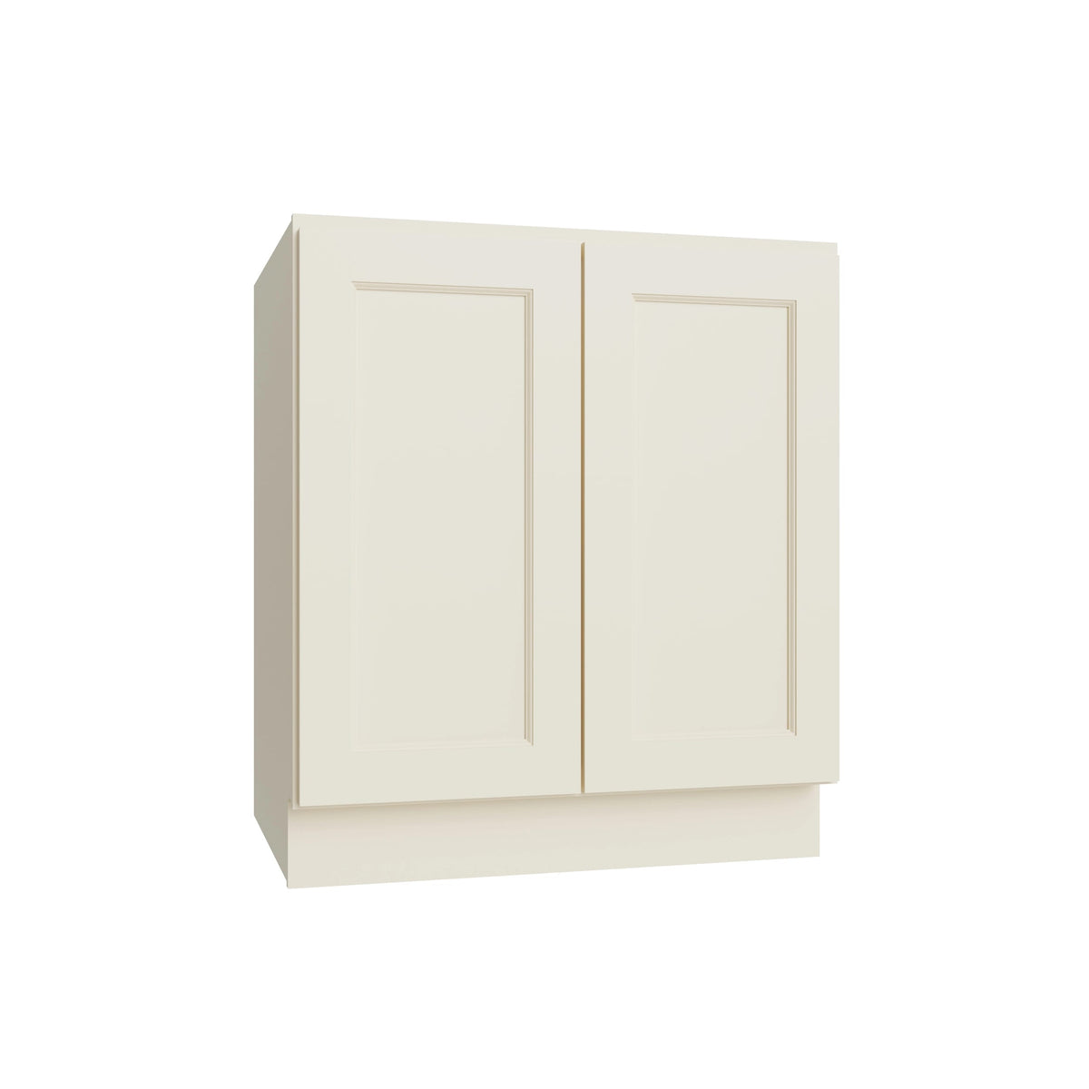 KCD Brooklyn Pearl Full Height Double Door Base Cabinet - 24" W - product photo