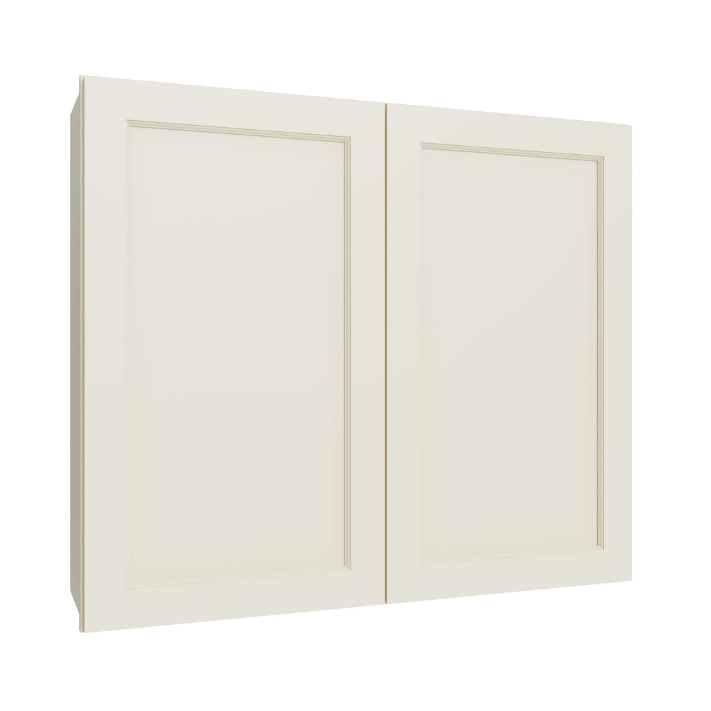 KCD Brooklyn Pearl Double Door Wall Cabinet - 42" W x 42" H - product photo