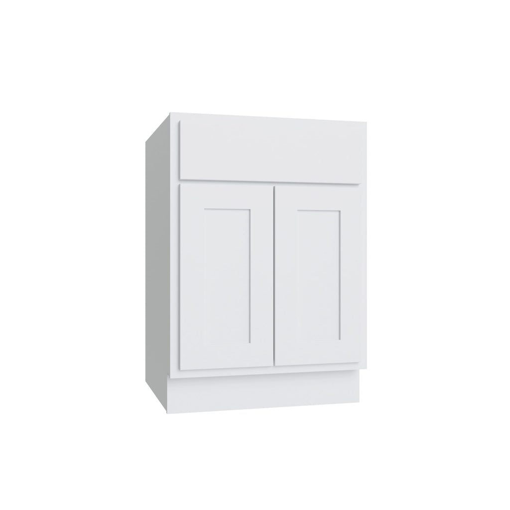 KCD Essential White Double Door Vanity - 24" W - product photo