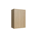 KCD Oslo Oak Single Door Wall Cabinet - 12" W x 30" H - product photo