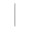 KCD Oslo White Book Case End - 1.5" W x 96" H x 15" D - product photo