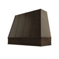KCD Brooklyn Slate Tapered Hood with Strapping Flat Trim - 48" W x 36" H - product photo