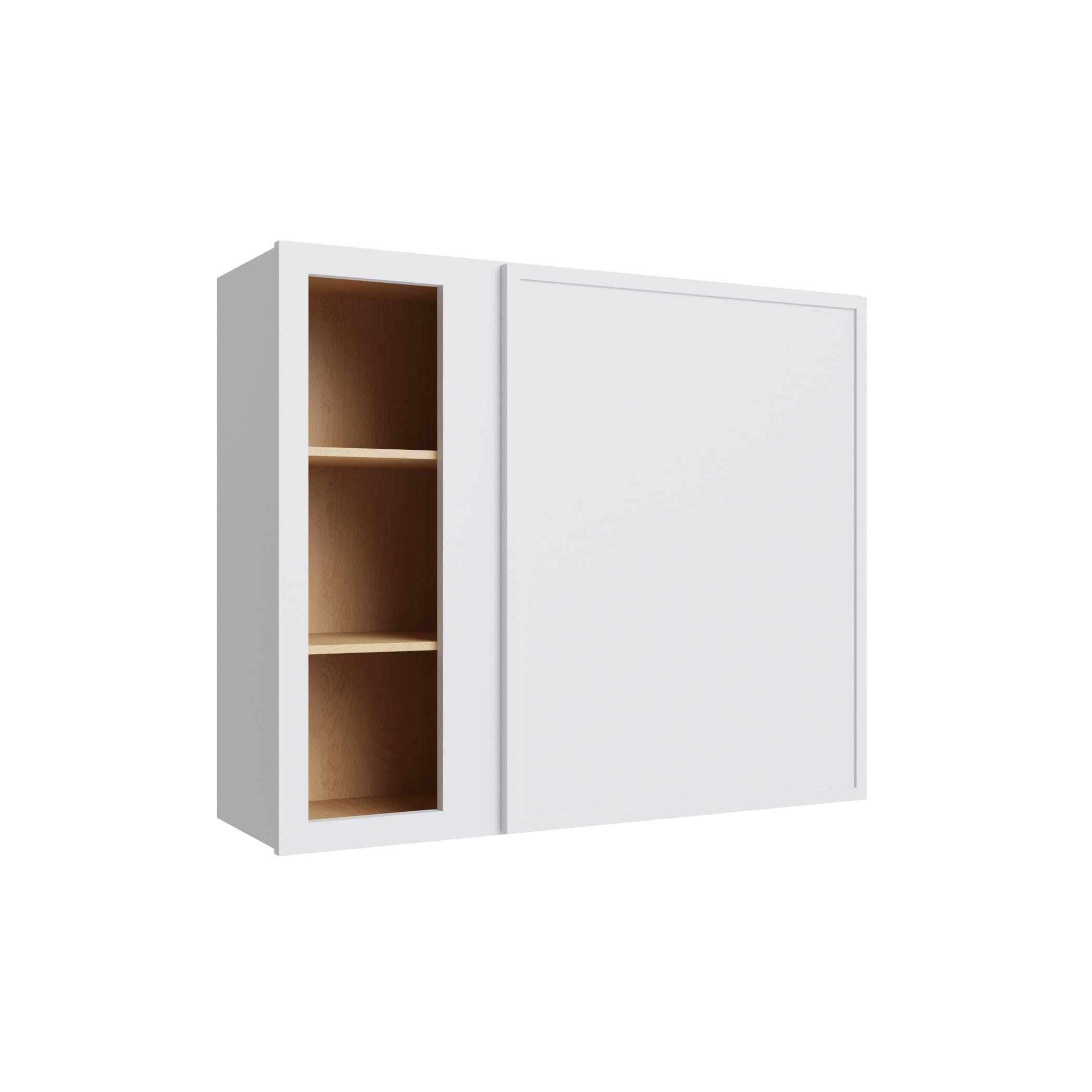 KCD Oslo White Blind Wall Cabinet - 30" W x 30" H - product photo