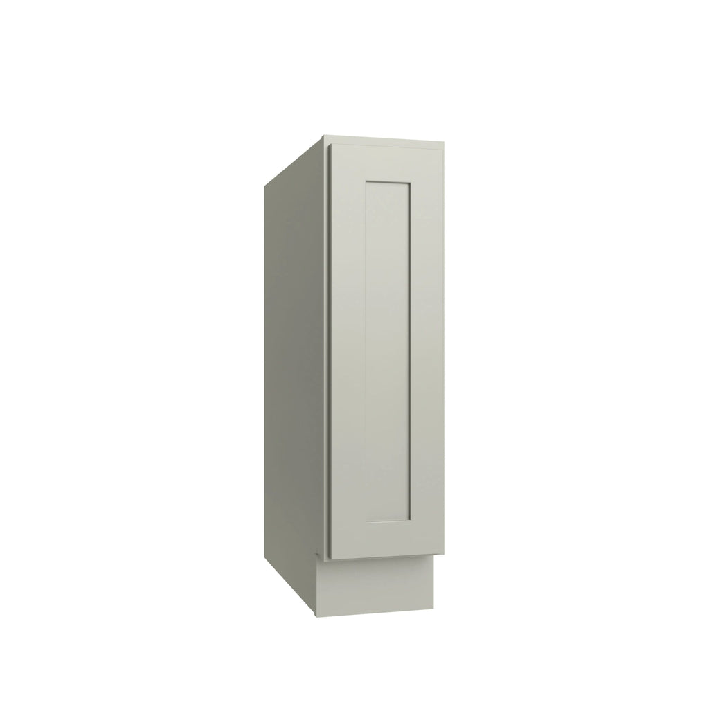 KCD Shaker Moss Single Door Full Height Base Cabinet - 9" W - product photo