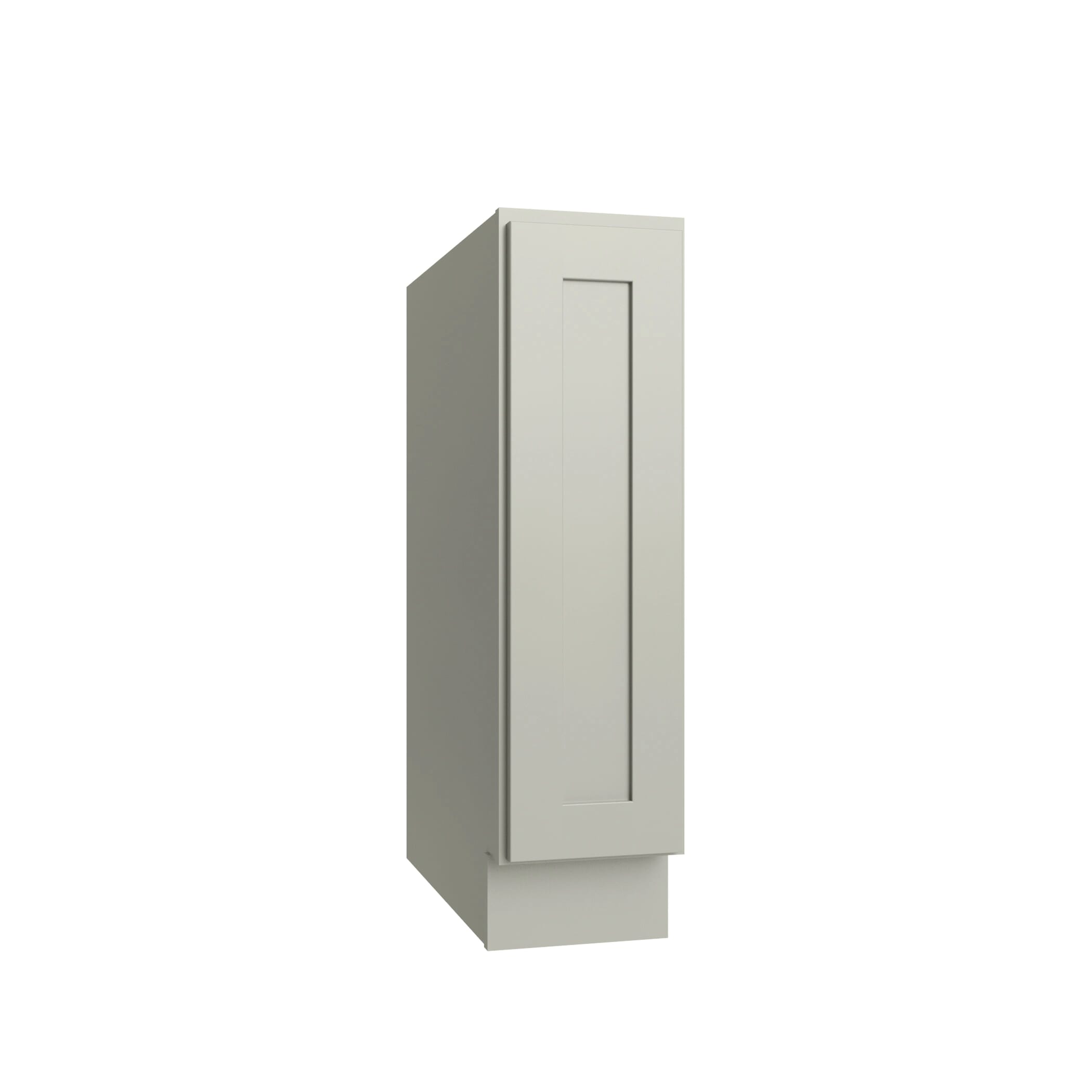 KCD Shaker Moss Single Door Full Height Base Cabinet - 9" W - product photo