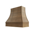 KCD Brooklyn Fawn Curved Hood with Strapping Flat Trim - 42" W x 48" H - product photo