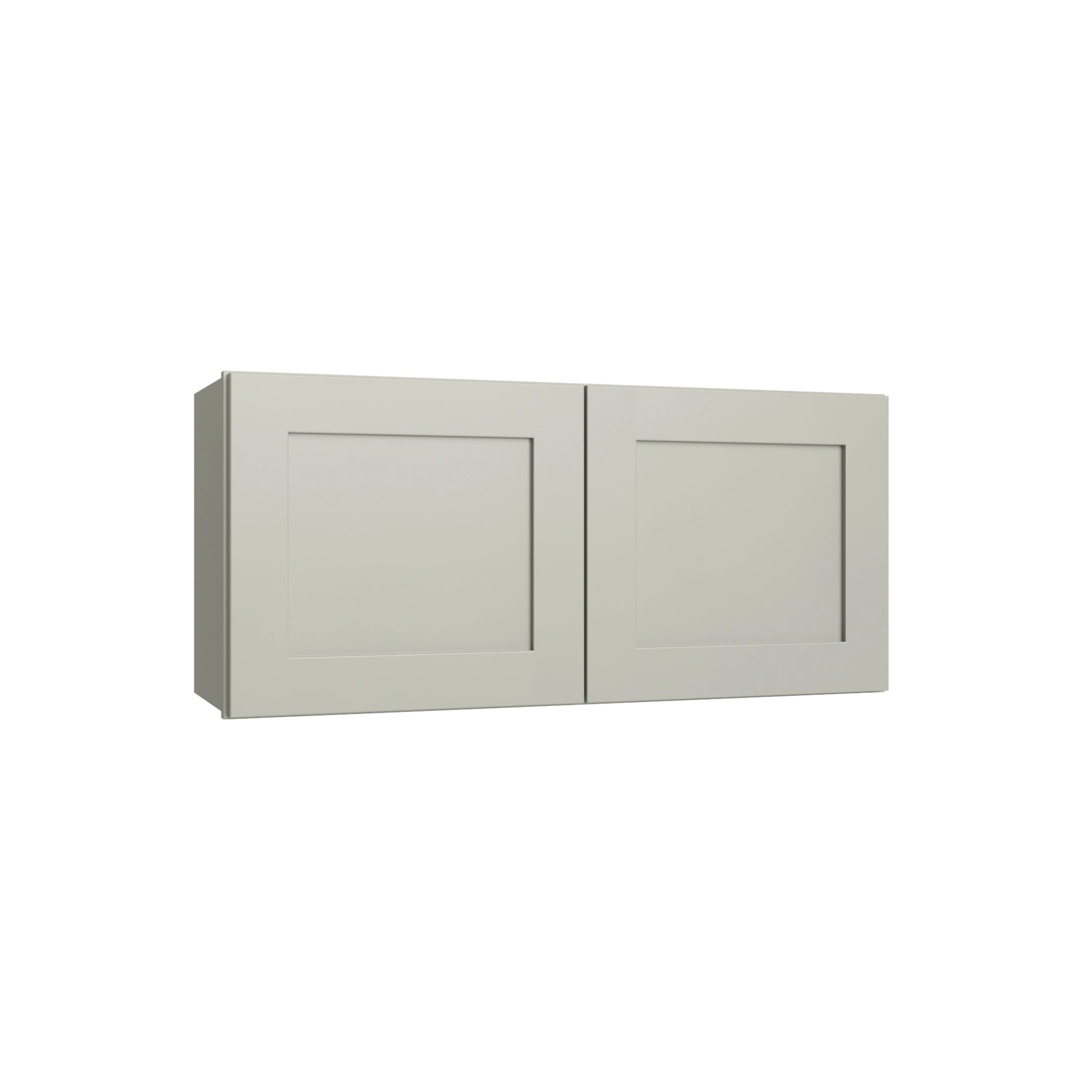 KCD Shaker Moss Double Door Wall Cabinet - 30" W x 12" H - product photo