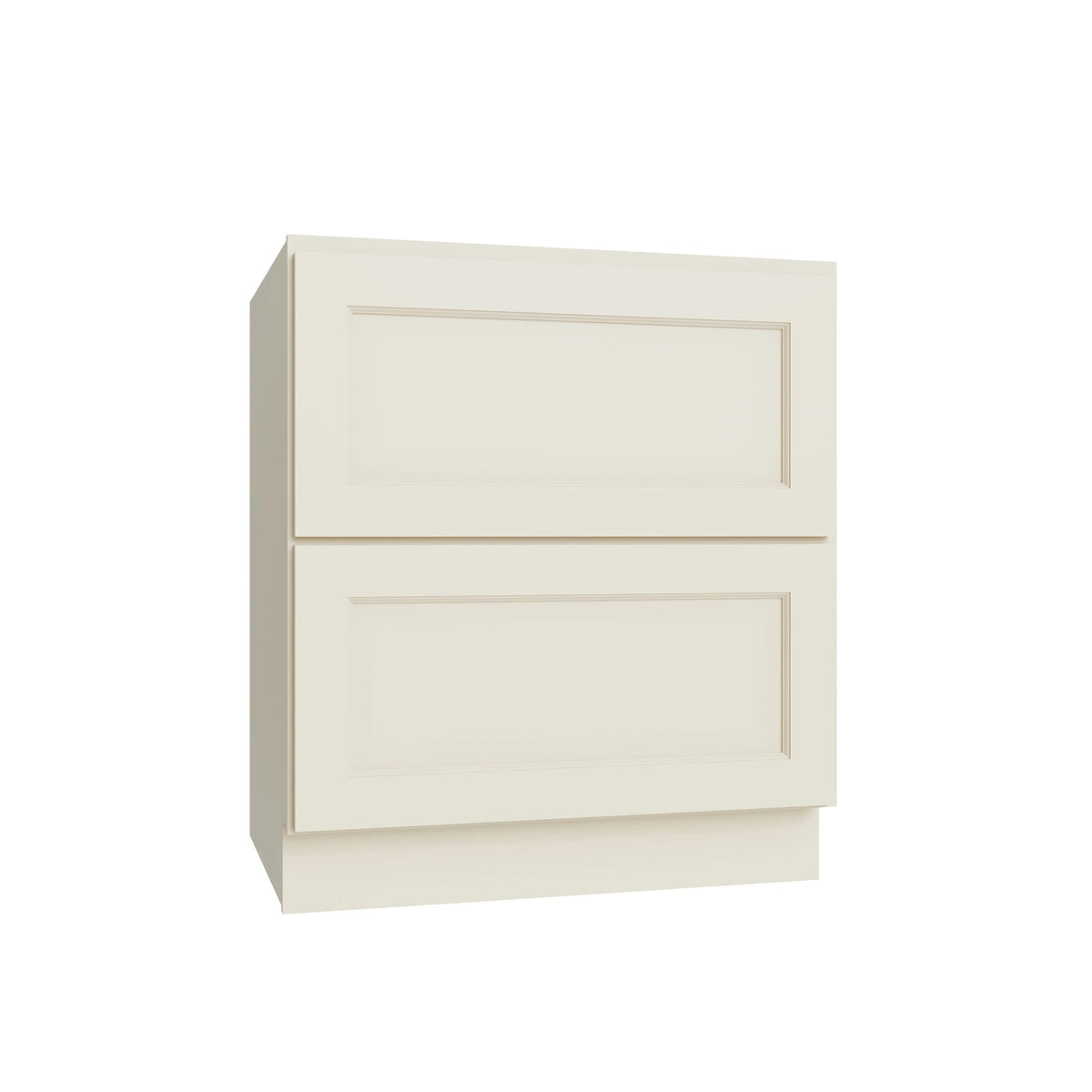 KCD Brooklyn Pearl 2 Drawer Base Cabinet - 30" W - product photo