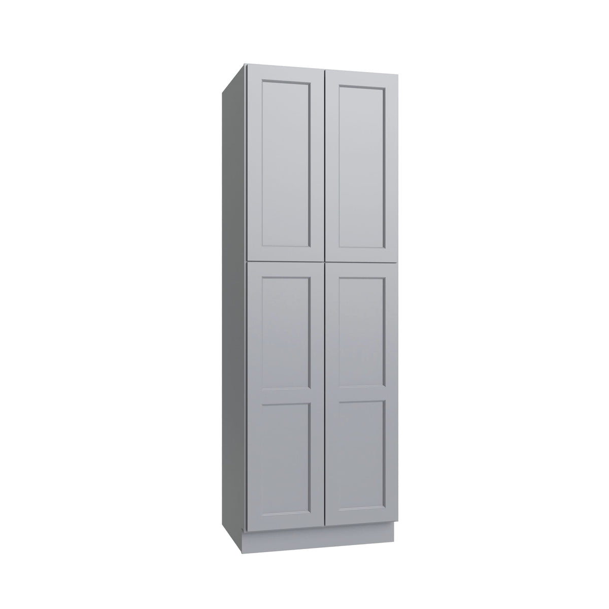 KCD Brooklyn Modern Gray Pantry - 24" W x 84" H - product photo