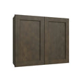 KCD Brooklyn Slate Double Door Wall Cabinet - 33" W x 30" H - product photo
