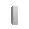 KCD Essential Gray Single Door Full Height Base Cabinet - 9" W - product photo
