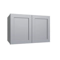 KCD Brooklyn Modern Gray Deep Wall Cabinet - 33" W x 24" H x 24" D - product photo