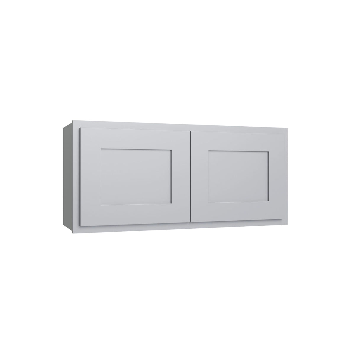 KCD Essential Gray Double Door Wall Cabinet - 36" W x 15" H - product photo