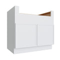 KCD Oslo White Farm Sink Base Cabinet - 36" W - product photo