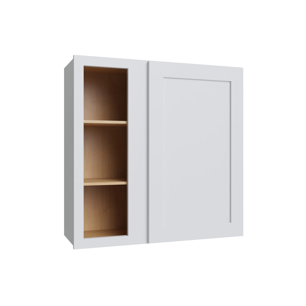 KCD Shaker Designer White Blind Wall Cabinet - 36" W x 30" H - product photo