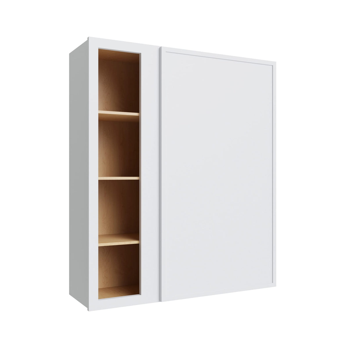 KCD Oslo White Blind Wall Cabinet - 30" W x 42" H - product photo