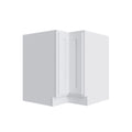 KCD Essential White Easy Reach Base Cabinet - 36" W x 36" D - product photo